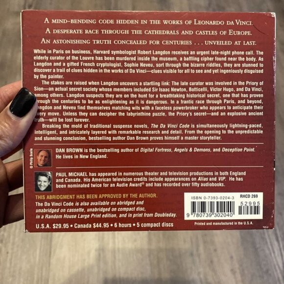 DAN BROWN Audiobook The Da Vinci Code Religious - Picture 3 of 12